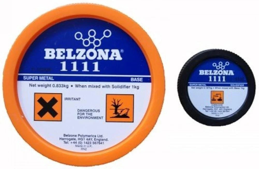 BELZONA 1111 SUPER METAL BASE AND SOLIDIFIRE 1KG