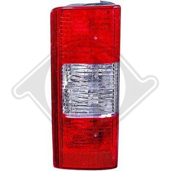 1X Heckleuchte Diederichs 1813691 FüR Opel Links-image