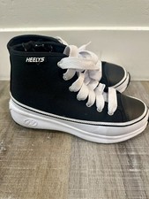 HEELYS Kid's Girl Veloz Chi Sneakers Black/White Size 5