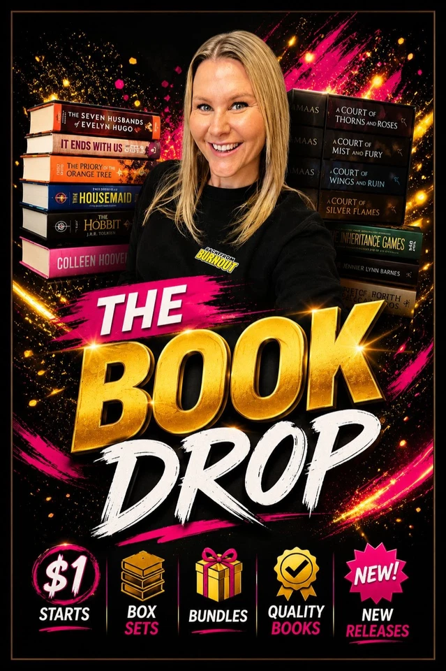 BOOKS! FREE SHIPPING! $1 STARTS - PENNY DROPS - BOX SETS - BUNDLES