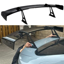 59'' Universal Gloss Black Rear Spoiler For Car Sedan GT Style NEW US Shipping