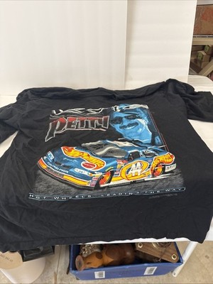 Vintage 90s NASCAR 1998 Kyle Petty #44 Hot Wheels T-shirt Mens XXL Pontiac