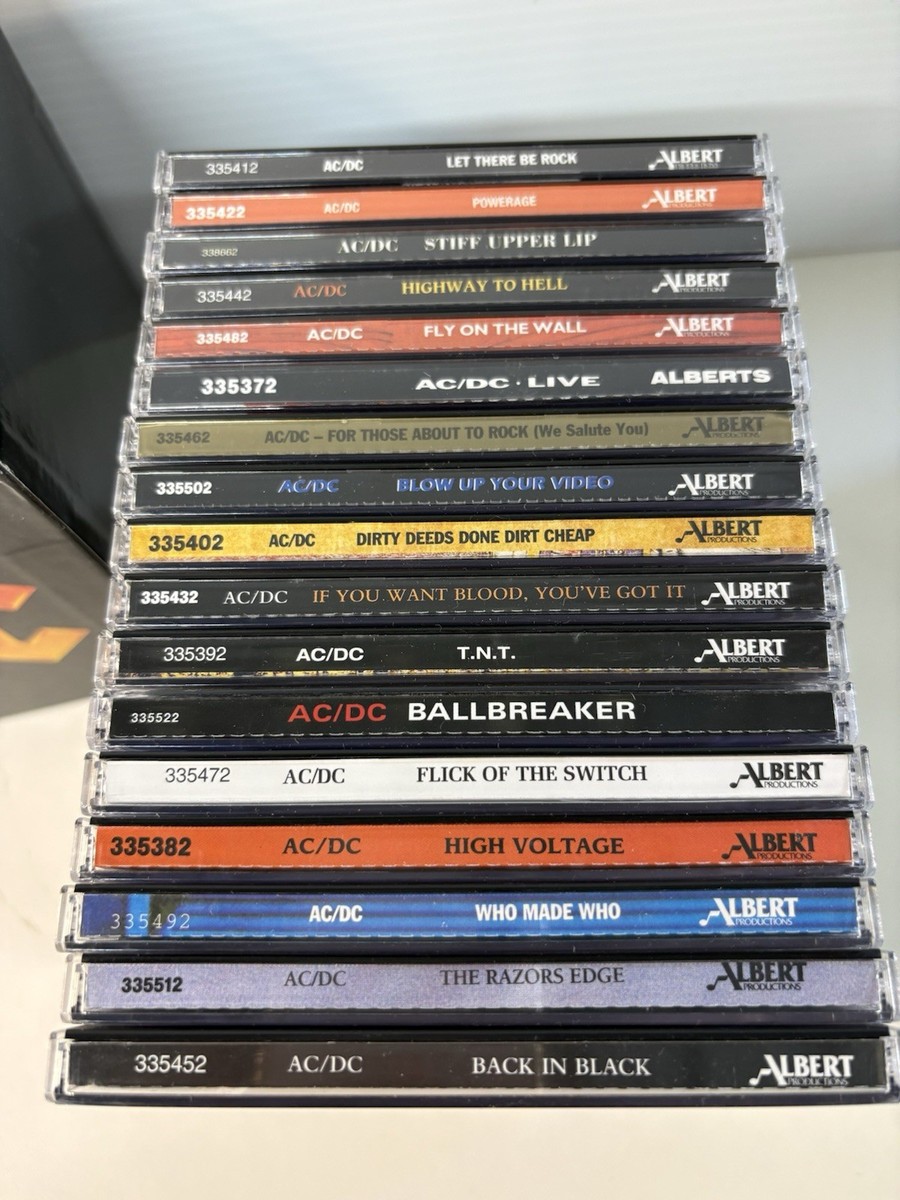 初回限定　AC/DC 紙デジパックCDセット Box Set by AC/DC (CD, 2002) for sale online | eBay