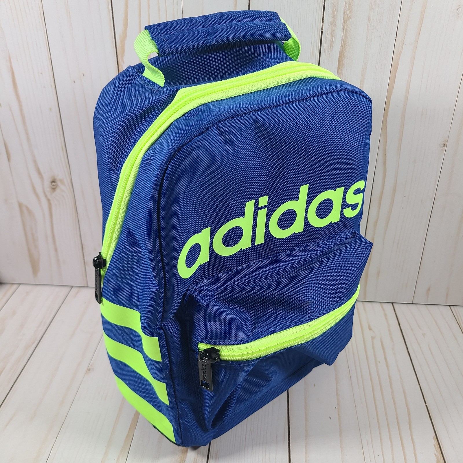 Bag Blue W/neon Lime Green 10-inch (flaw)