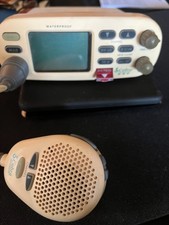 Cobra Cobra Marine DSC Waterproof VHF Desktop Radio w/ Microphone Beige/White