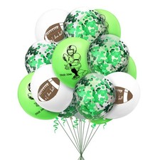  20 Pcs Football Balloon Decorations Birthday Latex Balloons for Party