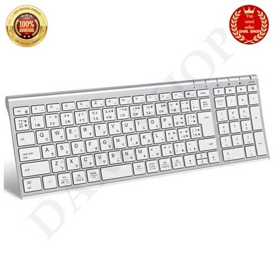 iClever Bluetooth Wireless Keyboard Japanese JIS Layout Can Connect 3 Devices
