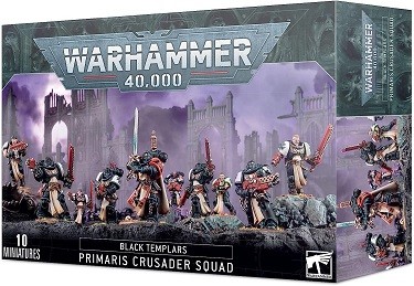 Warhammer 40k: Black Templars - Primaris Crusader Squad