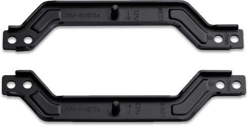 Noctua NM-AMB15 chromax.black  Offset AMD AM5 Mounting Bars 78mm Pitch