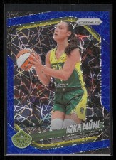 Nika Muhl 2025 Panini Prizm WNBA #127 Blue Velocity Prizms Seattle Storm
