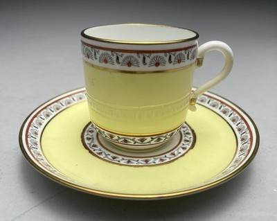 Mintons English Porcelain Tea Cup & Saucer C. 1877