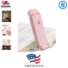 USB Rechargeable Book Light for Reading in Bed, Clip-on LED Reading Lamps Por...