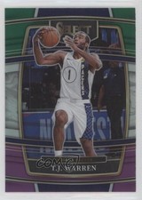 2021-22 Panini Select Concourse Green White Purple Prizm TJ Warren #6 0ge4