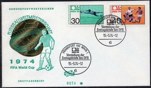 Germany 1974 - FIFA - World Cup - Football - Frankfurt am Main - Cover