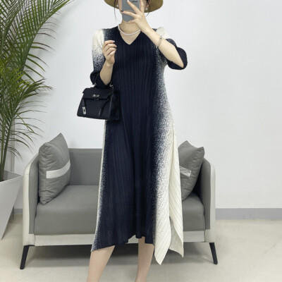 dress long pleated sun Modest Dresses: Burgundy Pearl Collared Pleated Maxi Dress for Elegant Events