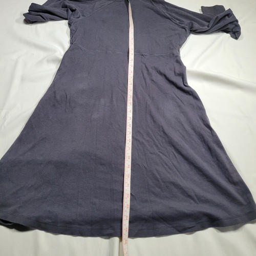 Patagonia Dress Womens M Black Metairie Wrap V Neck 3/4 Sleeve Stretch - Picture 7 of 10