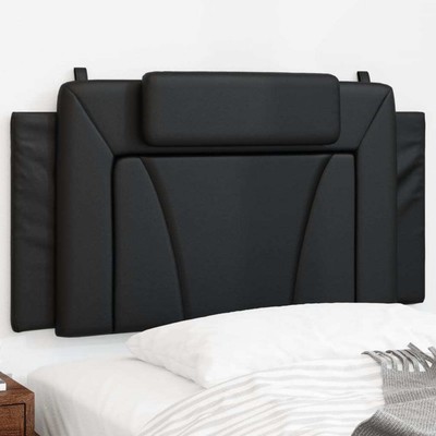 Headboard Cushion Hanging Upholstered Pillow Home Bedroom Faux Leather vidaXL vi
