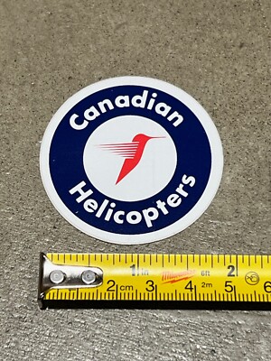 CHC Canadian Helicopters Small 2'' 'Electric Hummingbird' Sticker Decal