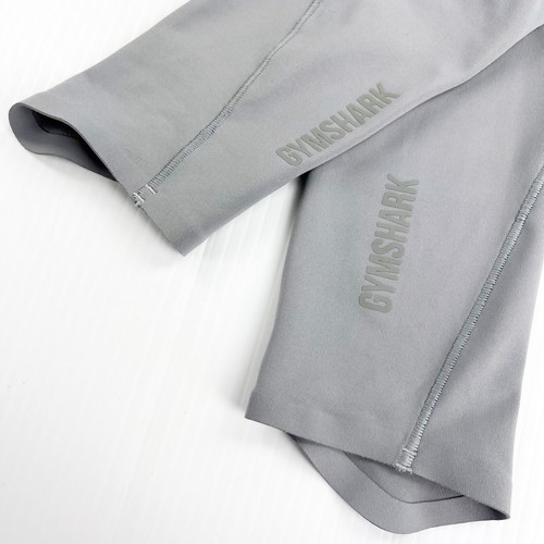 Gymshark Smoky Gray Polyester Stretch Training Speed Athletic Leggings Womens XS - Photo 6/6