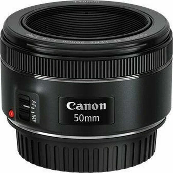 Canon EF 50mm F/1,8 STM Objectif Haute Qualité - Noir (0570C005AA)