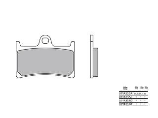 Plaquettes de frein avant Brembo 380038 à haute friction pour Yamaha FZS 600 Fazer