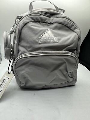 adidas Must Have Mini Backpack, Grey Two/White/Silver  display picture 1