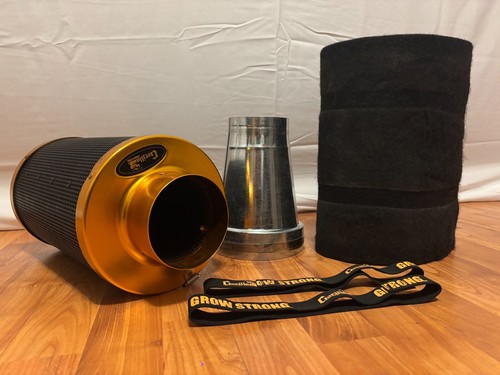 Gorilla Carbon Filter (4" x 12") with 6" to 4" Reducer