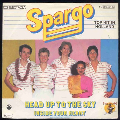 7'' Spargo: Head Up To The Sky / Inside Your Heart - 1980