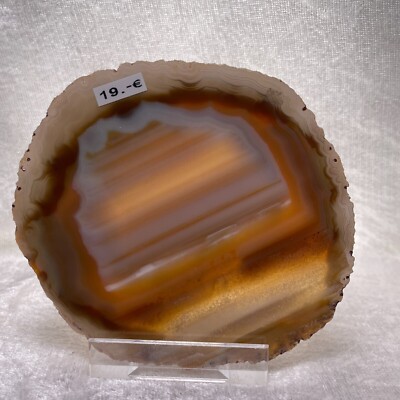 Achat Scheibe 9,6 cm x 10,7 cm Agate Slice Achatscheibe Agate