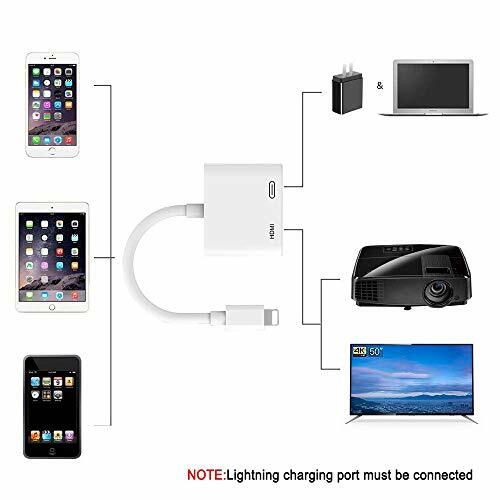 For Apple iPad iPhone to HDMI Digital TV AV Adapter 1080P HDMI Cable