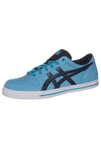 Navy Canvas Retro Trainers UK 5 