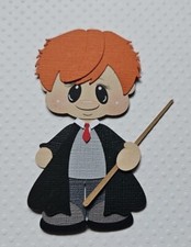 Harry Potter Inspired Ron. Scrapbook, Card making Paper Piecing.
