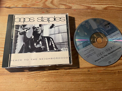 CD Blues Pops Staples   Peace To The Neighborhood (10 Song) VIRGIN POINTBLANK jc
