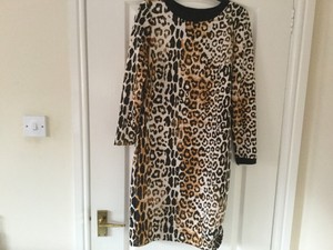 marks and spencer limited edition animal print dress