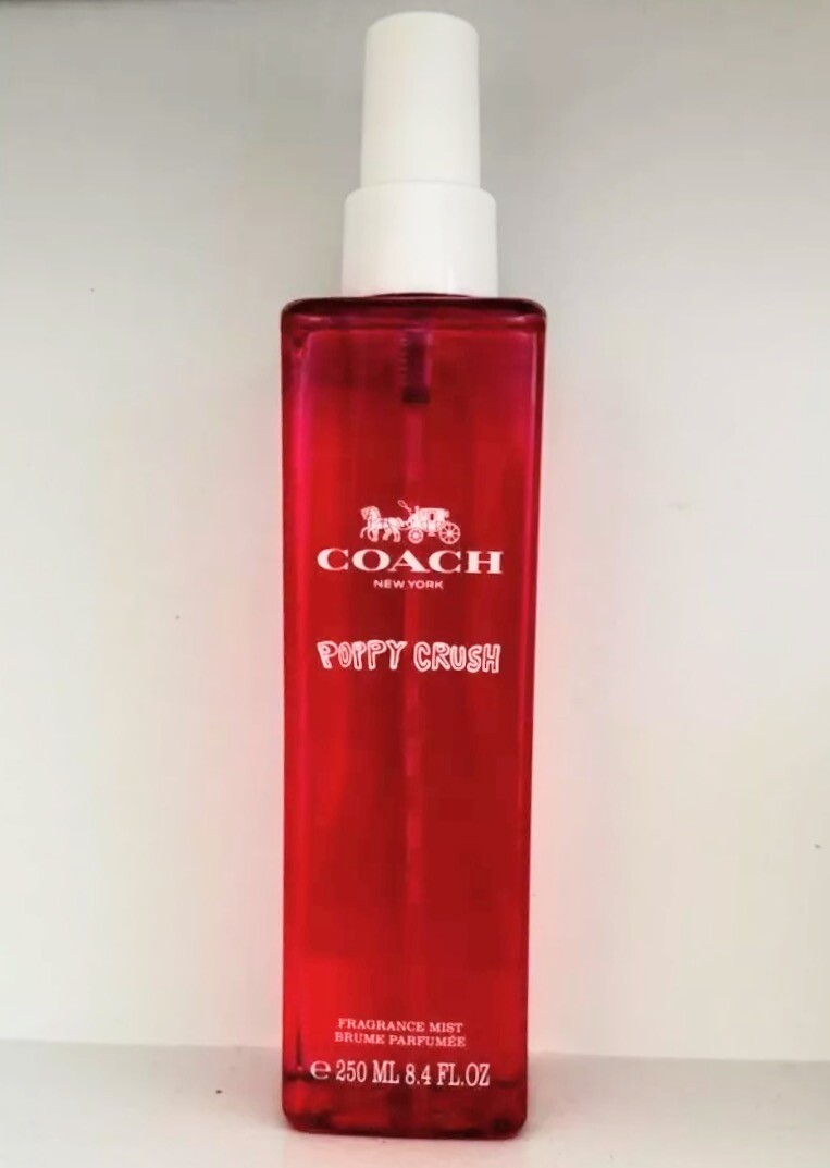 COACH choose BLOSSOM POPPY CRUSH LEGACY POPPY BODY MIST SPRAY 8.4
