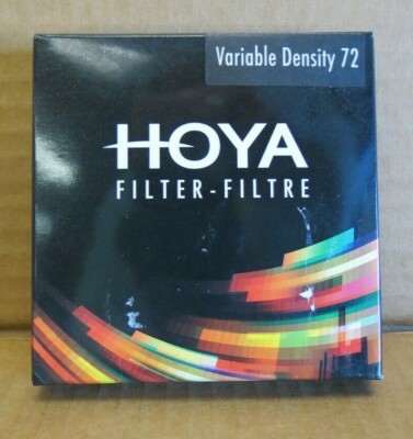 HOYA HMC 72S VARIABLE DENSITY 72MM CAMERA FILTER NEW IN BOX