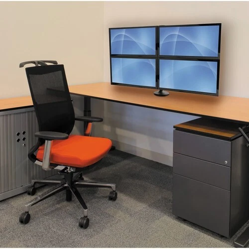 Peerless-AV Quad Display Desktop Mount for 20" to 30" LCD Displays NEW in Box - Image 3 of 3