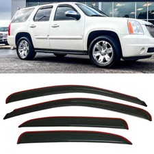 In-channel Window Visors Sun Vent Rain Guard Fit Chevrolet Tahoe Yukon 2007-2014