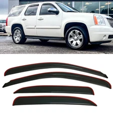 IN-CHANNEL Window Visors Sun Vent Rain Guard Fit Chevrolet Tahoe Yukon 2007-2014