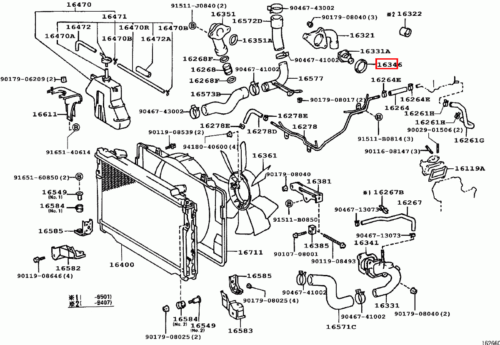 Genuine Lexus LX450 FZJ80 1FZ 4.5 Petrol Thermostat Gasket Seal - Picture 12 of 20