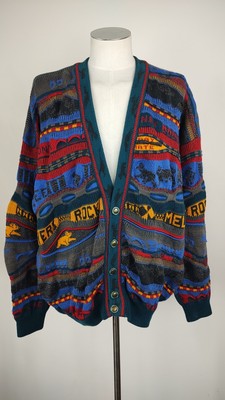 Emaroo Australia Wool Vintage Men Sweater Size 24 Cardigan