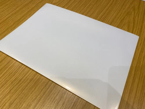 A3 Gloss White Vinyl 120gsm Self Adhesive Inkjet Laser Photo (20pk)