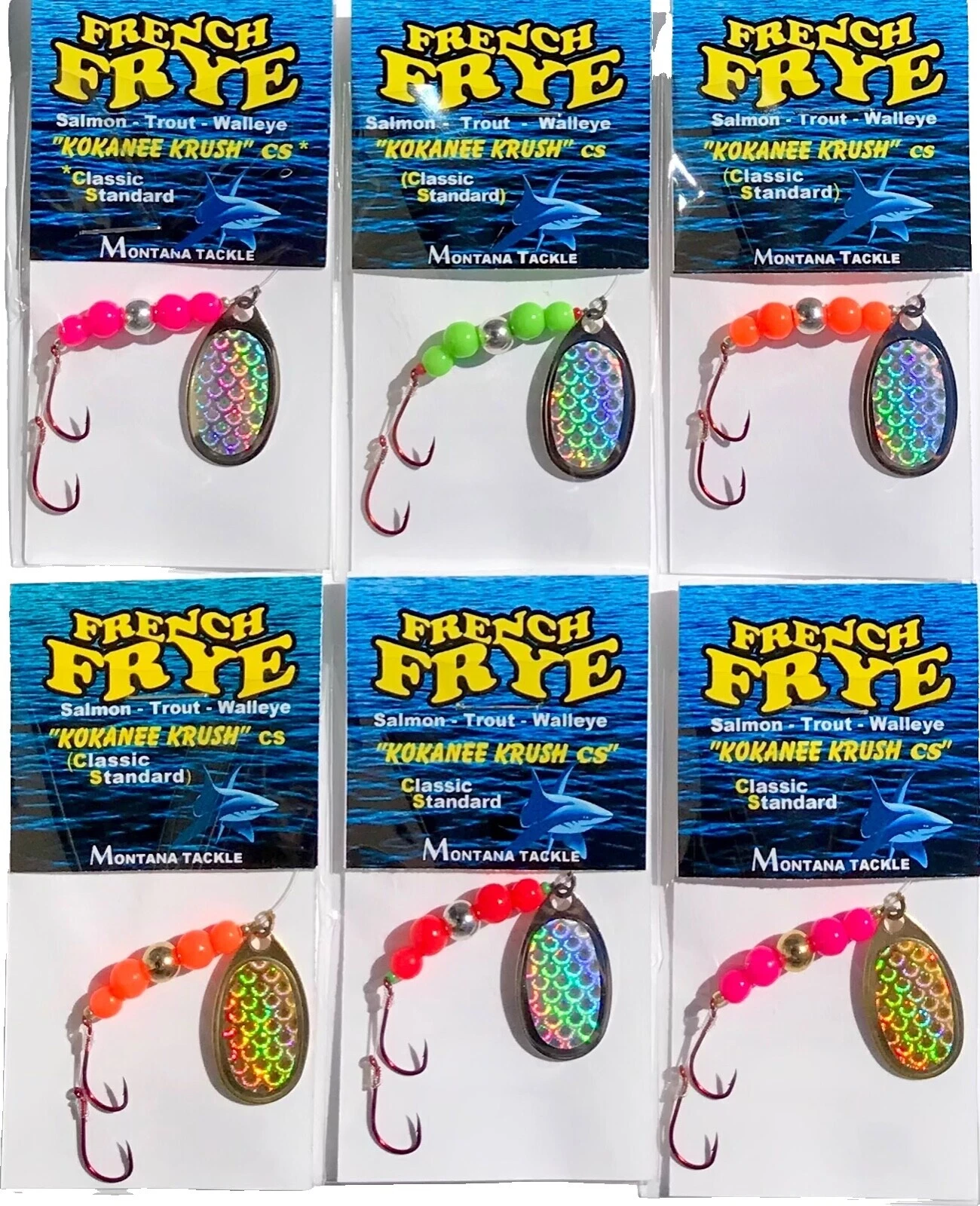 Trucha de plástico Cebos, señuelos de pesca de agua dulce