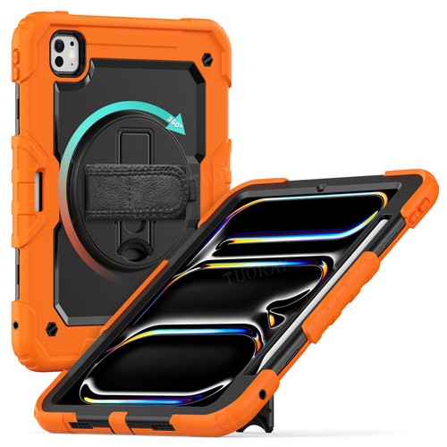Für iPad 5/6/7/8/9/10 Gen Air 4 5 6 Pro 11 13 Hybrid Outdoor Tasche Gurt Hülle - Bild 8 von 225
