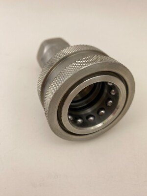 Dixon 6HF6-S Stainless Steel Coupler ISO-B 3/4'' x 3/4''-14,Sold/pc