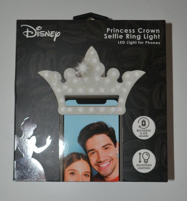 Disney Princess Crown Selfie Ring Light LED Light for Phones