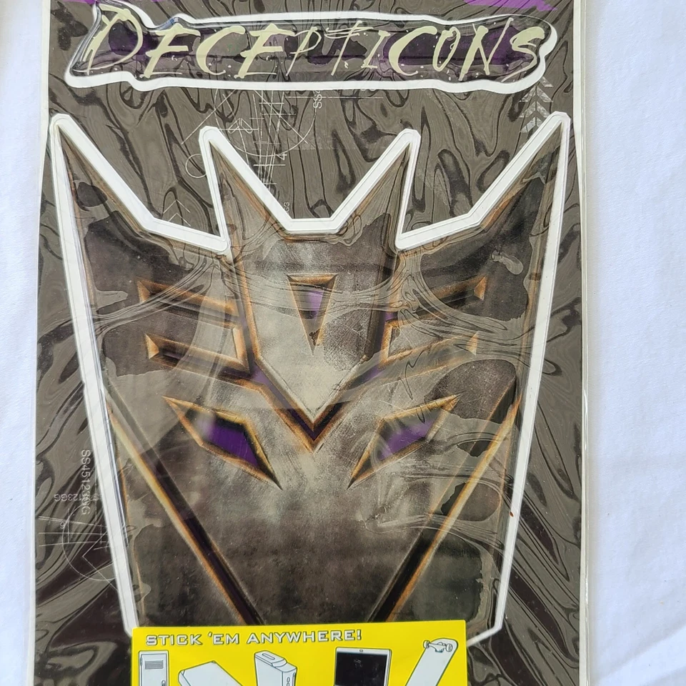 Transformers GamerGraffix Extraíble y Reutilizable Decepticons Coleccionista Skin Lote 37 Foto 4 de 4