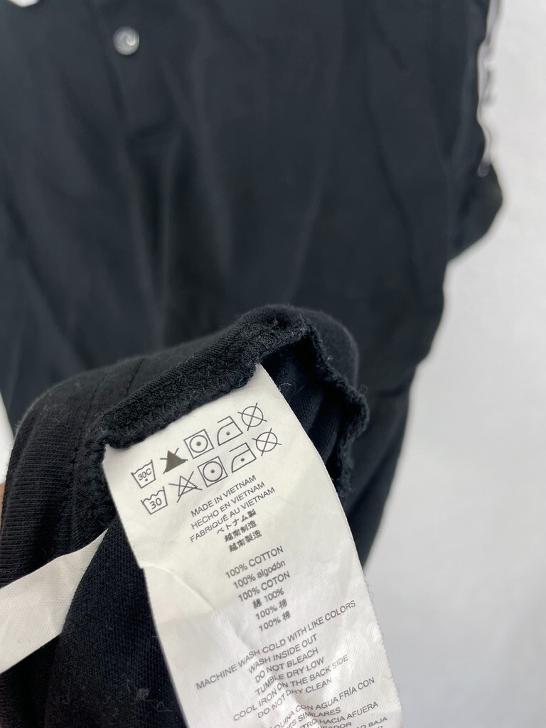 Michael Kors Polo Shirt Lot Men's L & XL Black Blue Short Sleeve Casual 2 Pack thumbnail 6