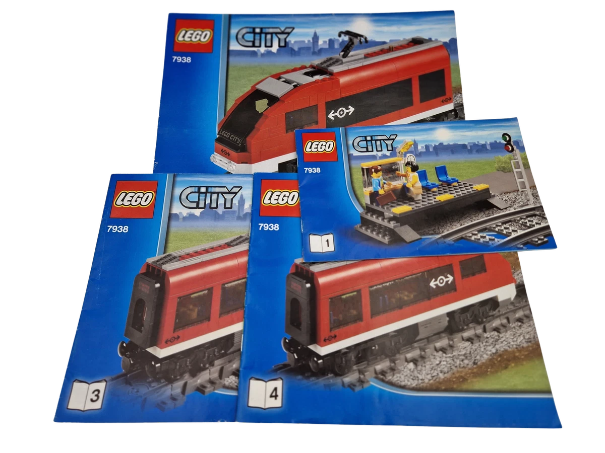 Lego passenger train 7938 sales