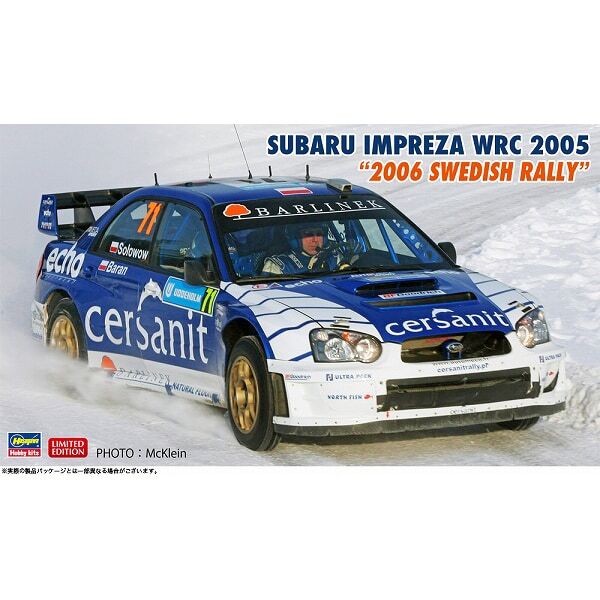 ミニカー Mitsubishi Lancer WRC Swedish Rally 2005 Mitsubishi Lancer WRC 05 - Uddeholm Swedish Rally 2006